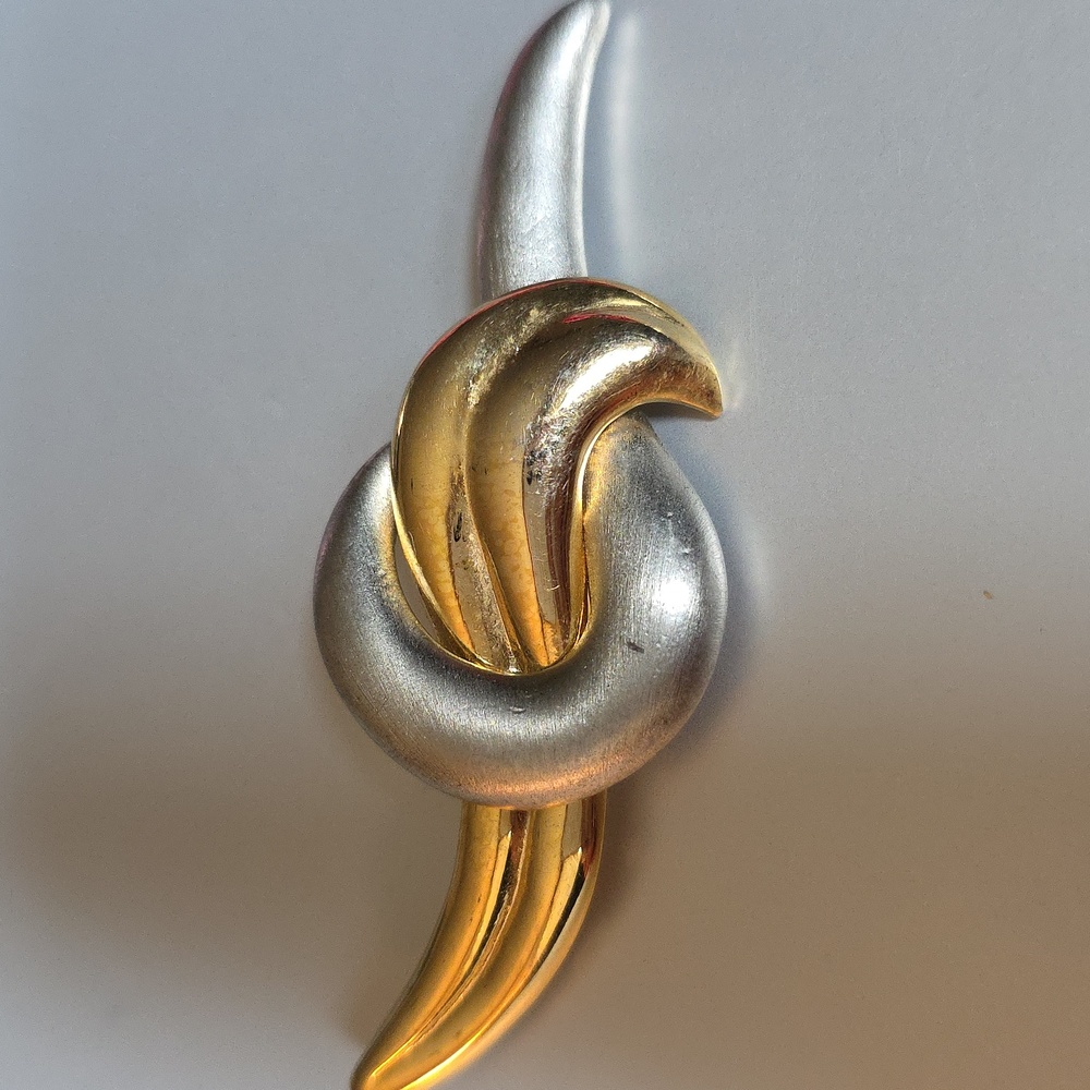 Vintage Multicolor Art Deco Brooch